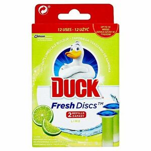DUCK Fresh Discs WC gél náhrada 2x36ml Limetka vyobraziť