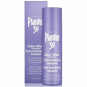 Dr.Wolff PLANTUR 39 fyto-kofeínový šampón pre blond, zosvetlené alebo šedé vlasy 250ml vyobraziť