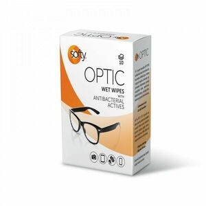 Softy Optic vlhčené obrúsky na okuliare 10ks vyobraziť