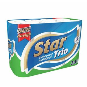 Ooops Star Trio toaletný papier 3vrst. 24ks vyobraziť