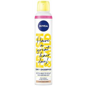 Nivea Fresh & Mild Suchý šampón pre svetlý tón vlasov 200 ml vyobraziť