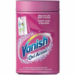 Vanish Oxi Action Pink prášok na škvrny 470g vyobraziť