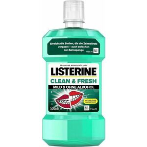 Listerine Clean fresh zero alkohol ústna voda 500ml vyobraziť
