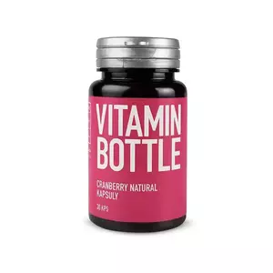 Vitamin Bottle BRUSNICA (CRANBERRY) natural 30 kaps vyobraziť