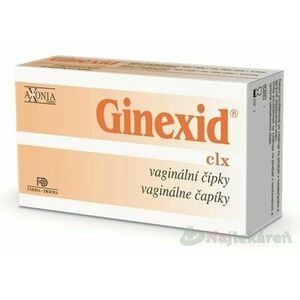 GINEXID vaginální čípky 10 x 2 g vyobraziť