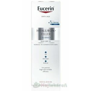 Eucerin Hyaluron-Filler denný protivráskový krém pre normálnu až zmiešanú pleť (Day Fluid) 50 ml, Zľava - 25% vyobraziť