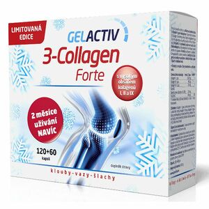 GelActiv 3-Collagen Forte 120+60 kapsúl vyobraziť