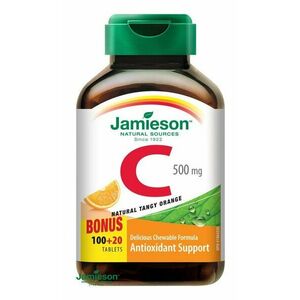 Jamieso Vitamín C 500 mg tablety na cmúľanie s príchuťou pomaranča 120 tbl. vyobraziť