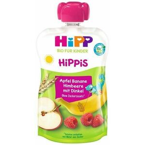HiPP Kapsička BIOies jablko-banán-maliny-celozrnné obilniny 12m+ 100g vyobraziť