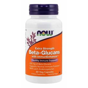 Beta-Glukány + ImmunEnhancer™, Extra silné - NOW Foods, 60cps vyobraziť
