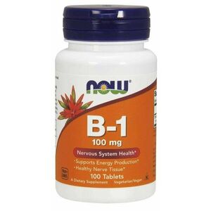 Vitamín B1 100 mg - NOW Foods, 100tbl vyobraziť