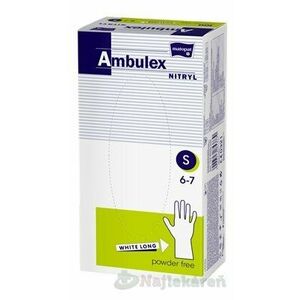 Ambulex rukavice NITRYLOVÉ - Ambulex Nitryl rukavice nitrilové nepudrované vyobraziť