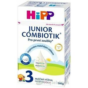 HiPP 3 Junior Combiotik® Batoľacie mlieko od uk. 1. roka 500g vyobraziť