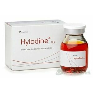 Hyiodine gél na rany s kyselinou hyalurónovou, 50 g, Doprava zadarmo vyobraziť