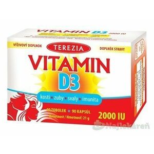 TEREZIA Vitamín D3 2000 IU vyobraziť