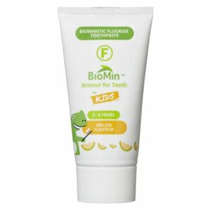 BioMin F gélová zubná pasta pre deti, melón, 37, 5 ml vyobraziť