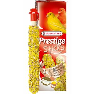 Maškrta Versele Laga Prestige Sticks pre kanáriky - s vajcom a lastúrami 2ks 60g vyobraziť