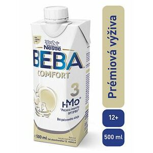 BEBA COMFORT 3 HM-O, Tekutá batoľacia mliečna výživa 12+, tetra pack, 500 ml vyobraziť