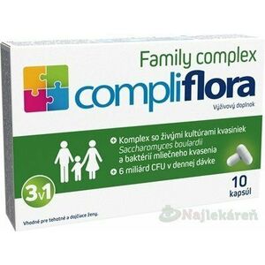 compliflora Family complex, probiotikum, 10 cps vyobraziť
