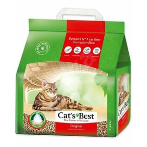 Podstielka pre zvieratá CATS BEST Öko plus 4, 3kg (10L) vyobraziť
