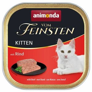 Animonda Vom Feinsten cat Kitten hovädzie vaničky pre mačiatka 16x100g vyobraziť