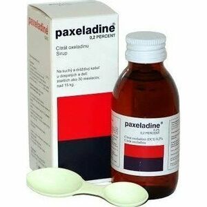 Paxeladine 0, 2 PERCENT sirup na suchý kašeľ 100 ml vyobraziť