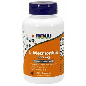 L-Metionín 500 mg - NOW Foods vyobraziť