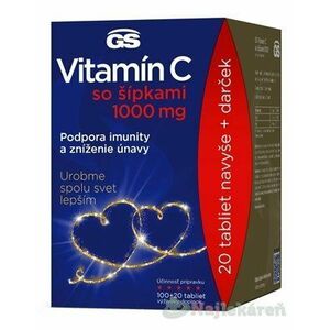 GS Vitamín C 1000 so šípkami darček 2022 vyobraziť