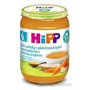HiPP Polievka BIO Kuracia s pšeničnou krupicou vyobraziť