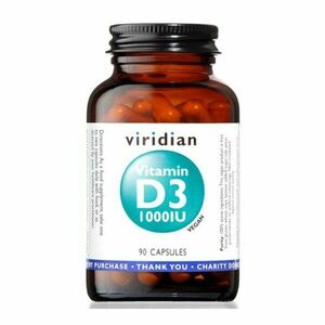 Vitamín D3 1000 IU Viridian 90 kapsúl vyobraziť