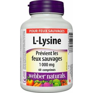 Webber Naturals L-Lysine 1000 mg 60 kapsúl, Akcia vyobraziť