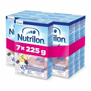 7x NUTRILON Pronutra Viaczrnná mliečna kaša s ovocím od uk. 6. mesiaca 225 g vyobraziť