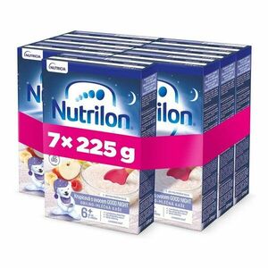 7x NUTRILON Pronutra Krupicová mliečna kaša s ovocím GOOD NIGHT od uk. 6. mesiaca 225 g vyobraziť