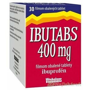 Ibutabs na bolesť 400 mg, 30 tbl vyobraziť
