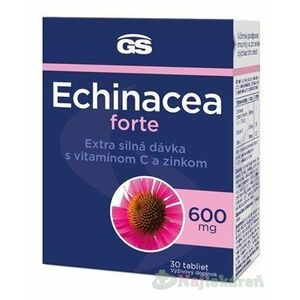GS Echinacea FORTE 600 na imunitu, 30 tbl vyobraziť