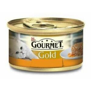 GOURMET GOLD Savoury Cake s jahňacím a zelenými fazuľkami konzervy pre mačky12x85g vyobraziť