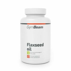 Flaxseed oil - GymBeam 90 kapsúl vyobraziť