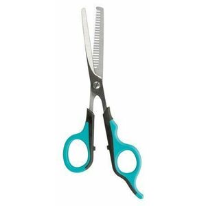 Trixie Thinning scissors, one-sided, plastic/stainl. steel, 16 cm vyobraziť