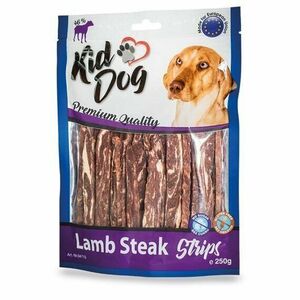 Maškrta KID DOG Jahňací steak v prúžku pre psy 250g vyobraziť