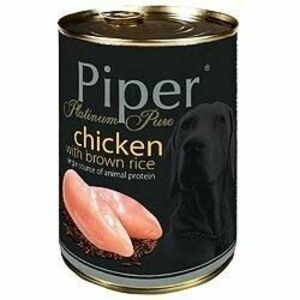 Piper PIPER PLATINUM PURE konzerva 400g - kura s hnedou ryžou vyobraziť
