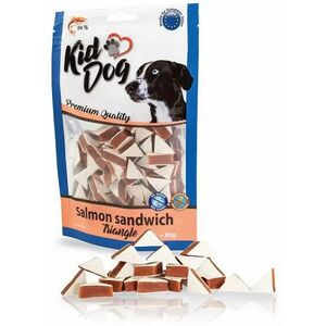 Maškrta KID DOG Lososové sendvičové trojuholníky pre psy 80g vyobraziť