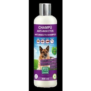 MEN FOR SAN Šampón na psov antiparazitný 300ml vyobraziť