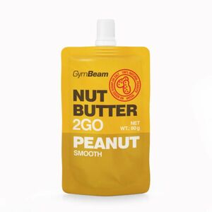 Orechové maslo 2GO - arašidové maslo - GymBeam vyobraziť