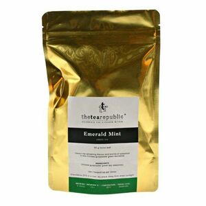 Sypaný čaj Emerald Mint vo vaku The Tea Republic 50g vyobraziť