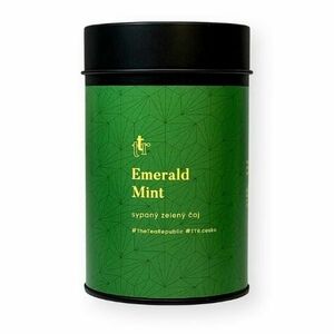 Sypaný čaj Emerald Mint v dóze The Tea Republic 75g vyobraziť