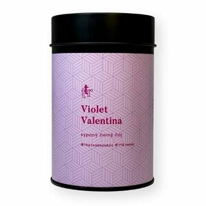 Sypaný čaj Violet Valentina v dóze The Tea Republic 75g vyobraziť