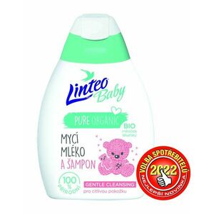 LINTEO BABY Detské sprchovacie mlieko a šampón vyobraziť