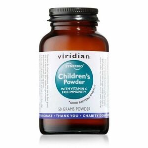 Zmes probiotík, prebiotík a vitamínu C pre deti Viridian 50g vyobraziť