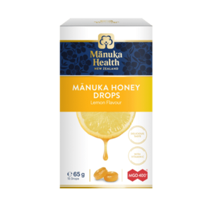 Manuka Health Cukríky s Manuka medom MGO™ 400+ citrón Hmotnosť: 65 g vyobraziť