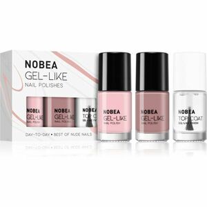 NOBEA Day-to-Day Best of Nude Nails Set sada lakov na nechty Best of Nude Nails vyobraziť